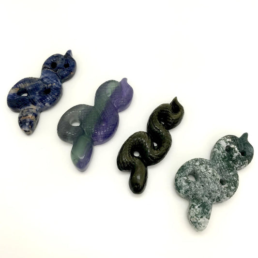 Crystal Carved Snake