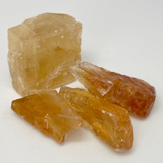 Calcite, Honey (Raw)