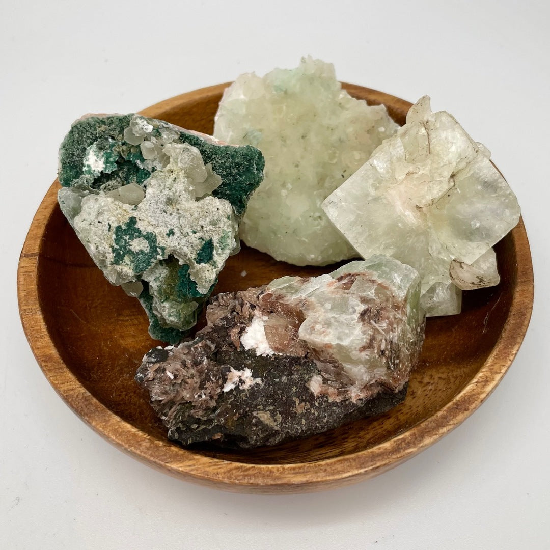 Apophyllite, Green Cluster (Raw)