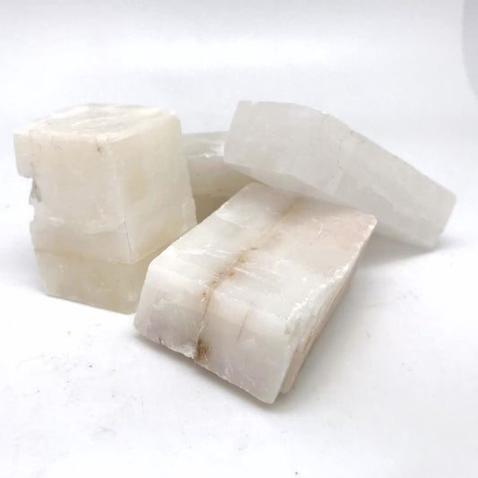 Calcite, White Chunks (Raw)