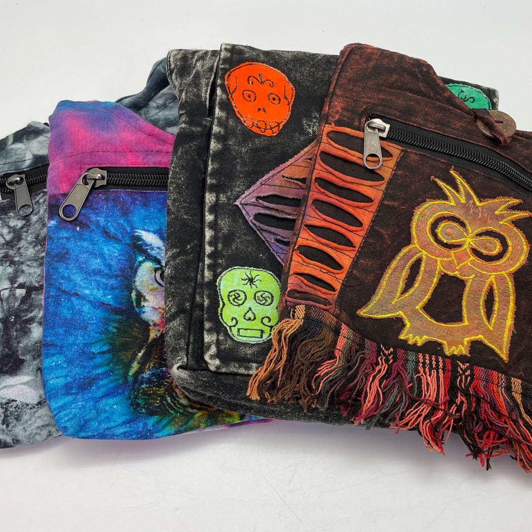 The Collection Royal - Tie-Dye Wash Messenger Bag