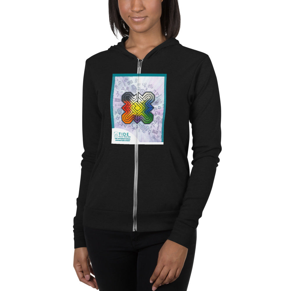 Unisex zip hoodie
