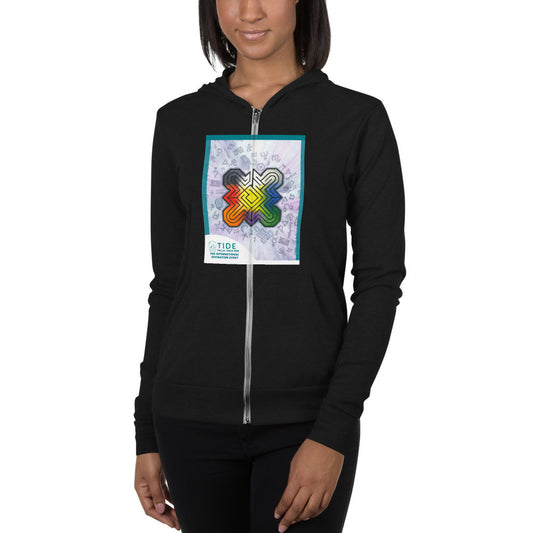 Unisex zip hoodie