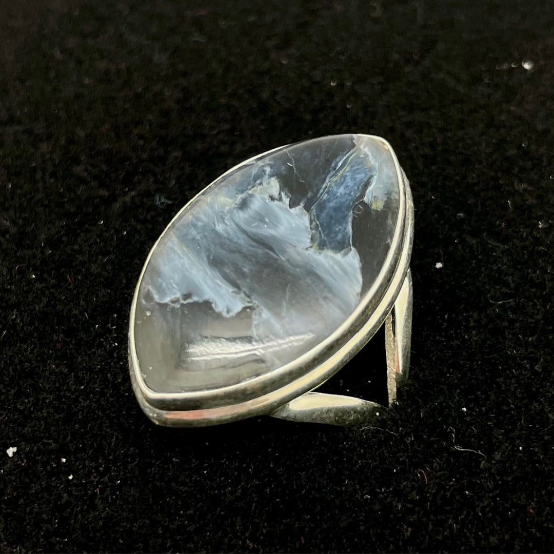 Pietersite Ring (Marquise)