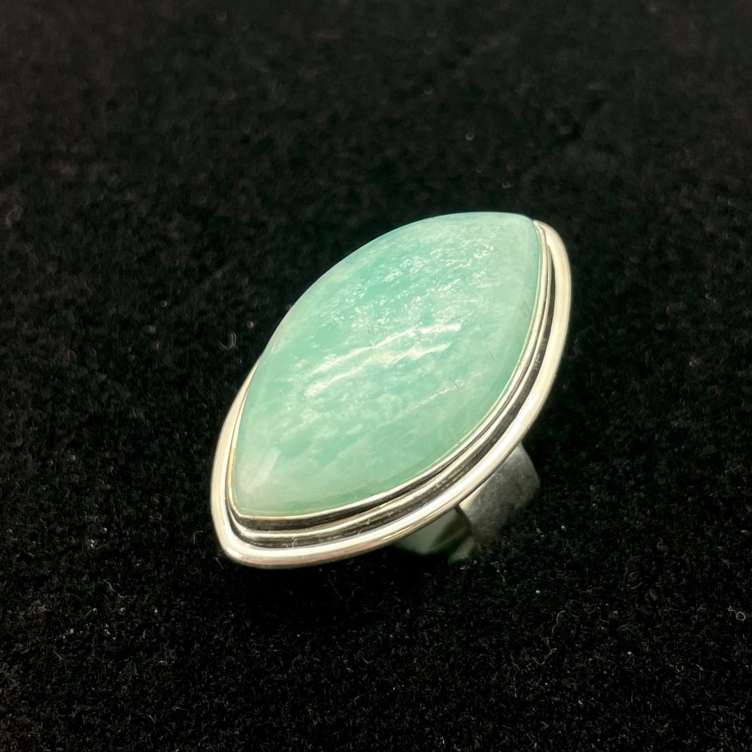 Amazonite Ring (Marquise)
