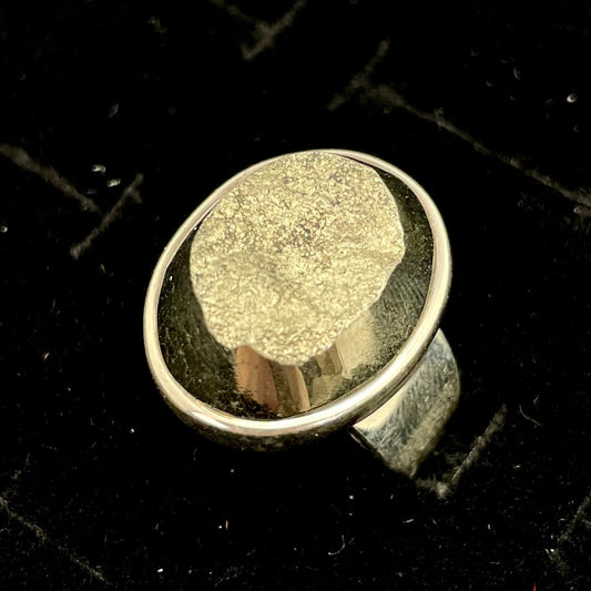 Pyrite Ring (Oval)