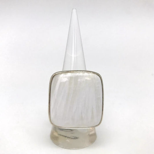 Scolecite Ring (Rectangle / Square)