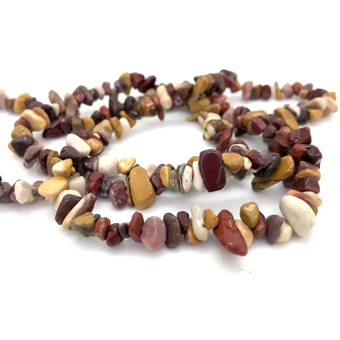 Mookaite Jasper Crystal Chip Necklace