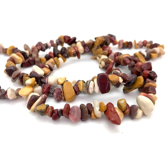 Mookaite Jasper Crystal Chip Necklace