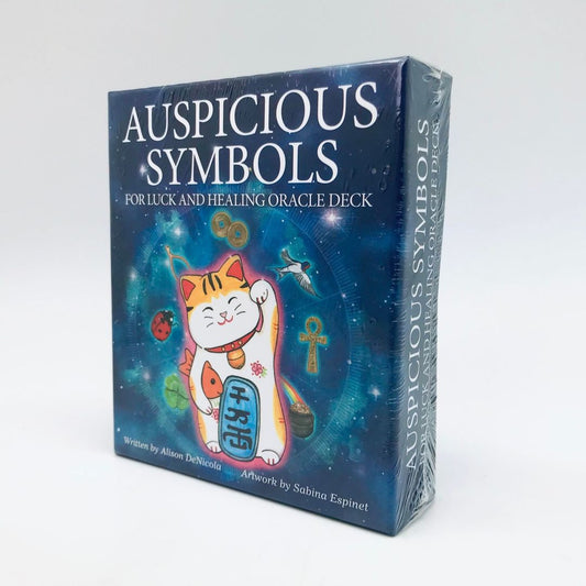 Auspicious Symbols For Luck and Healing Oracle Deck by Alison DeNicola
