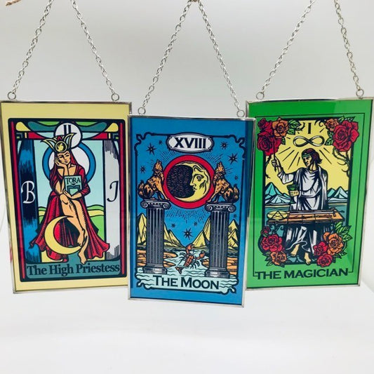 Tarot Card Sun Catcher