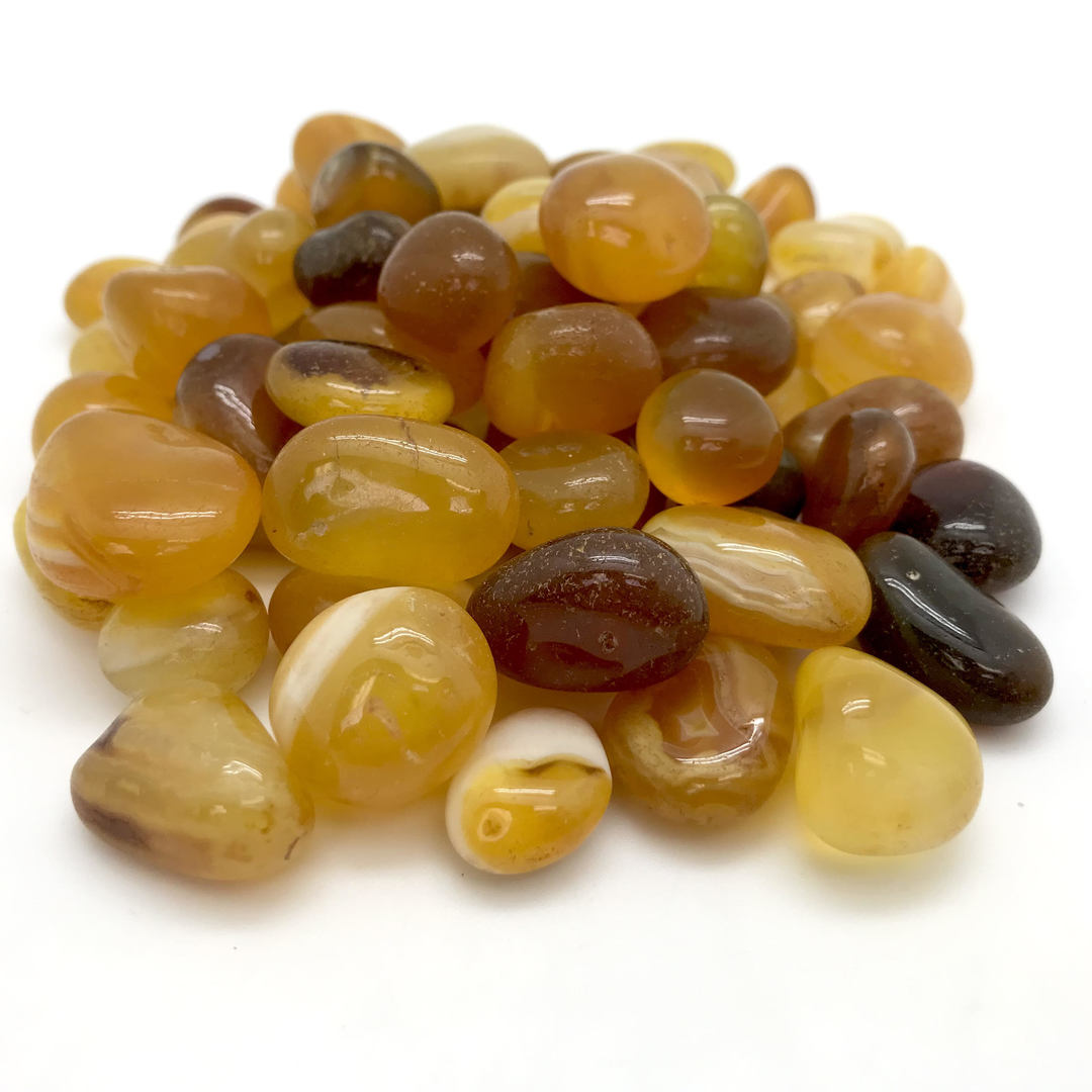 Onyx, Yellow (Tumbled)