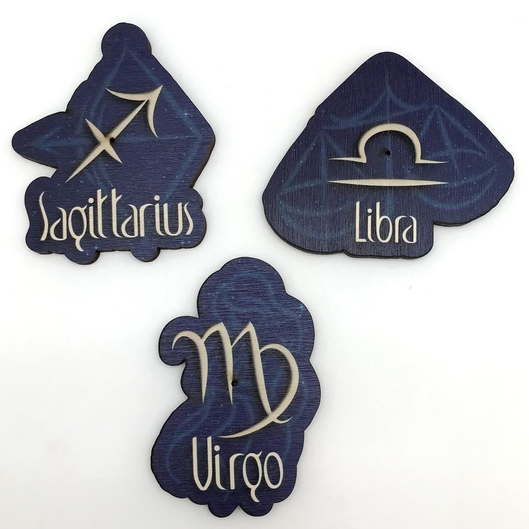 Zodiac Sign Cutout Incense Burner