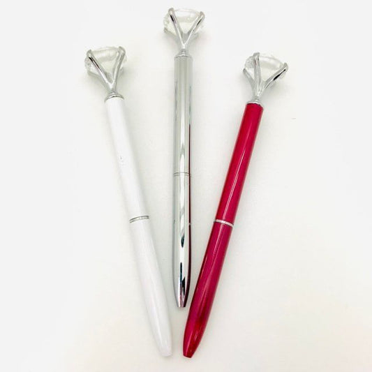 Jewel / Crown Topped Pen