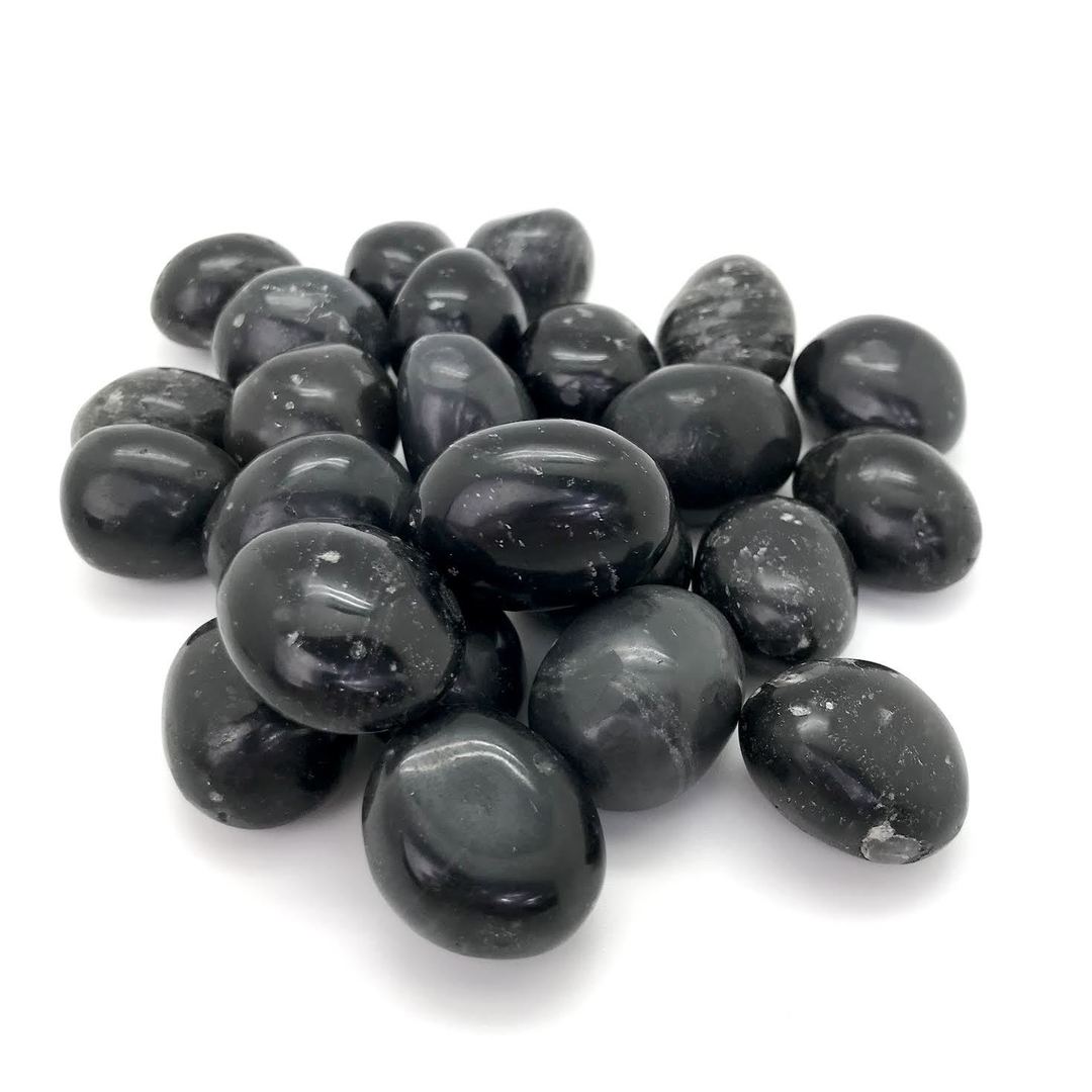 Manitite, Tektite Black Agni (Tumbled)