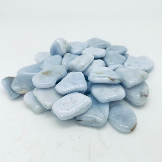 Agate, Blue Storm (Tumbled)