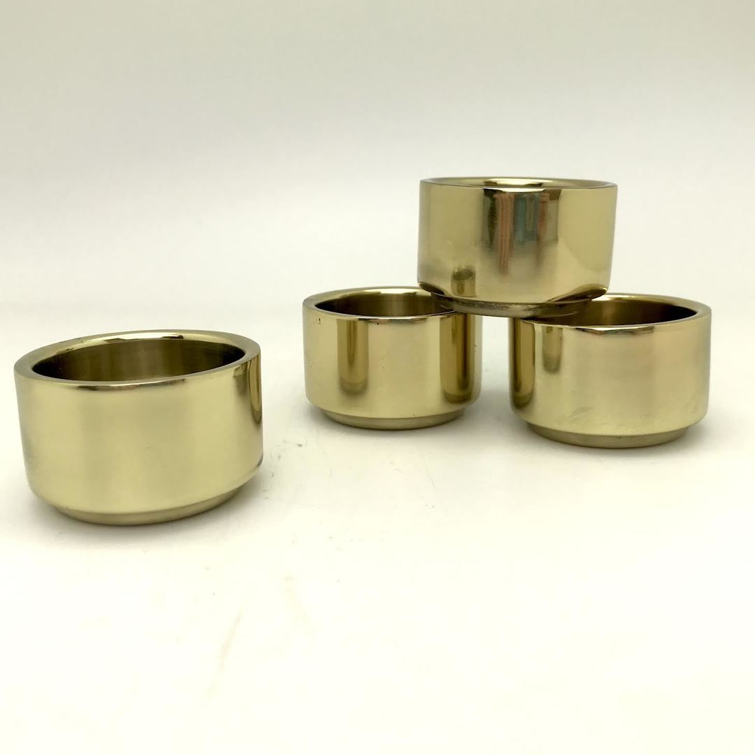 Gold Stainless Steel Votive Candle Holder