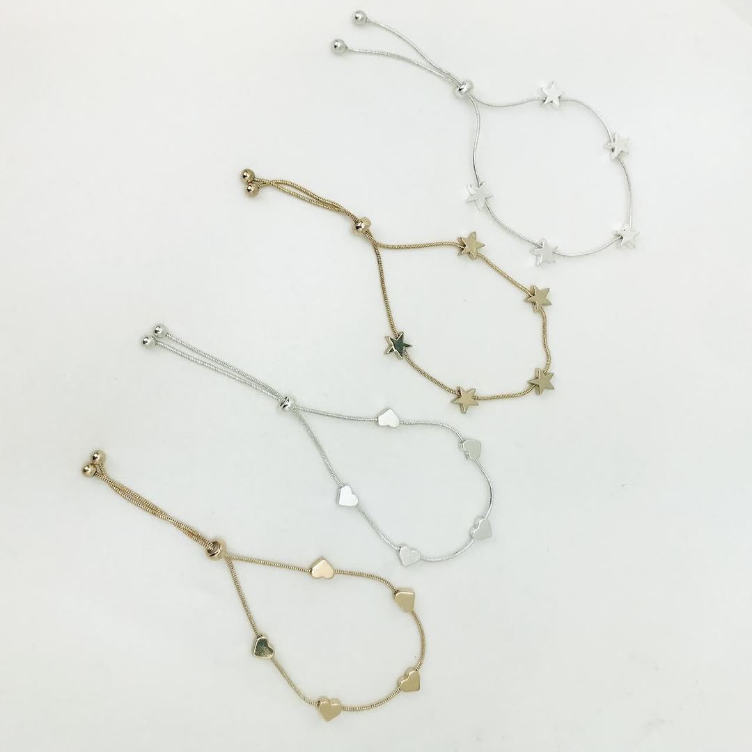 Isles & Stars - Star / Heart Bracelet