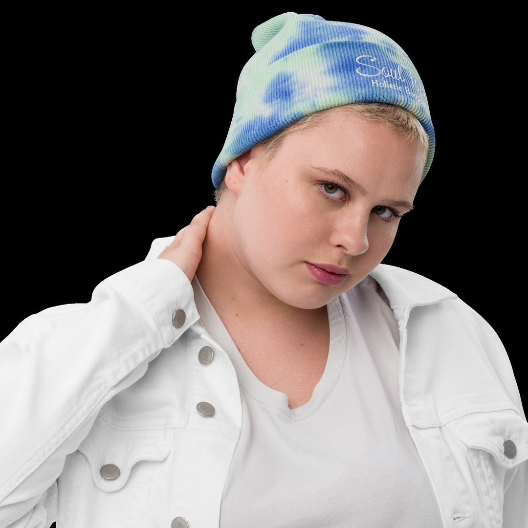 Tie-dye beanie