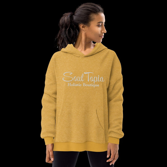 Unisex sueded fleece hoodie SoulTopia