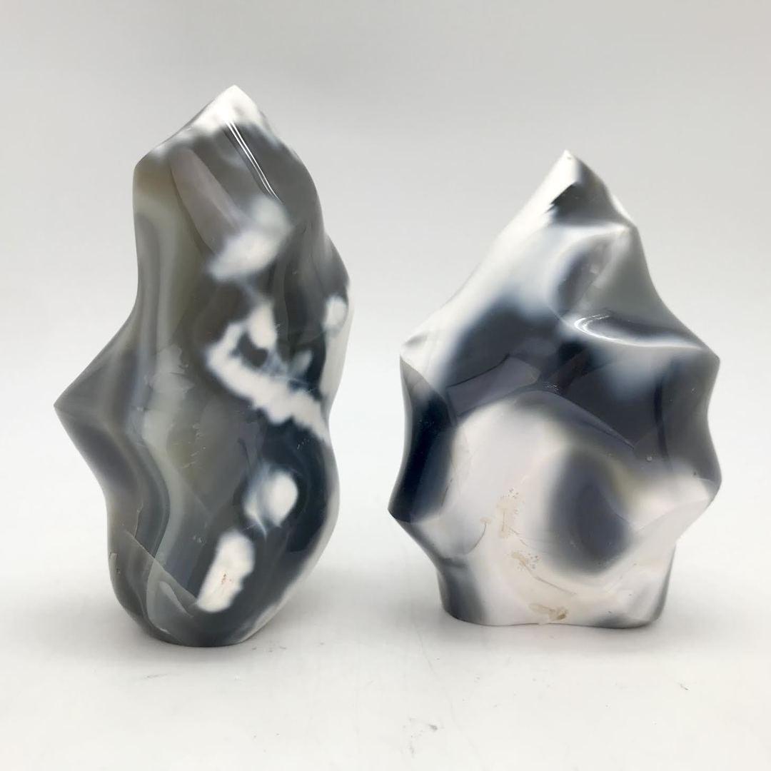 Orca Agate Flame