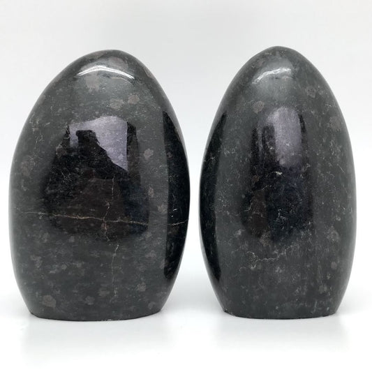 Garnet In Black Tourmaline Free Form