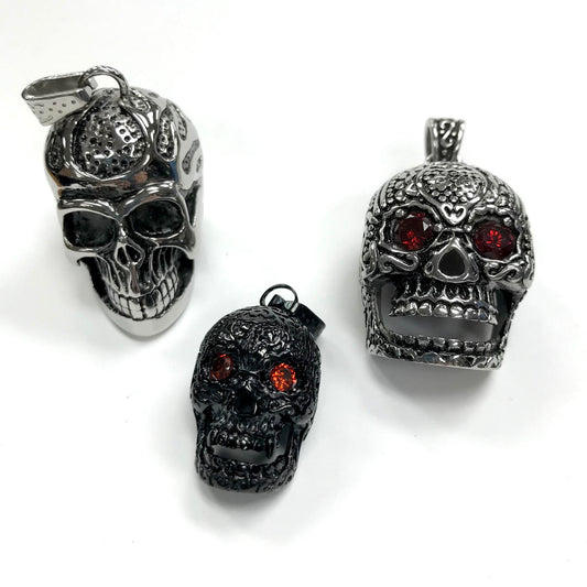 Metal Skull Pendant
