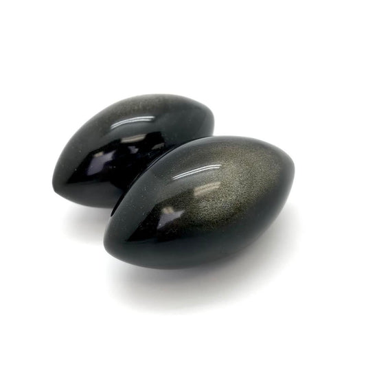 Gold Sheen Obsidian Shiva