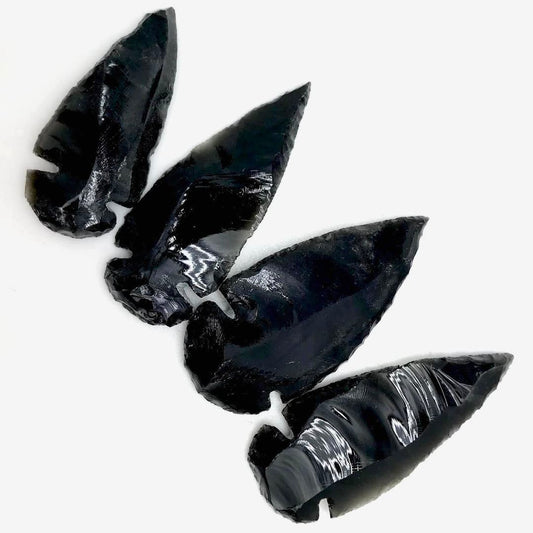 Obsidian Arrowhead, Raw