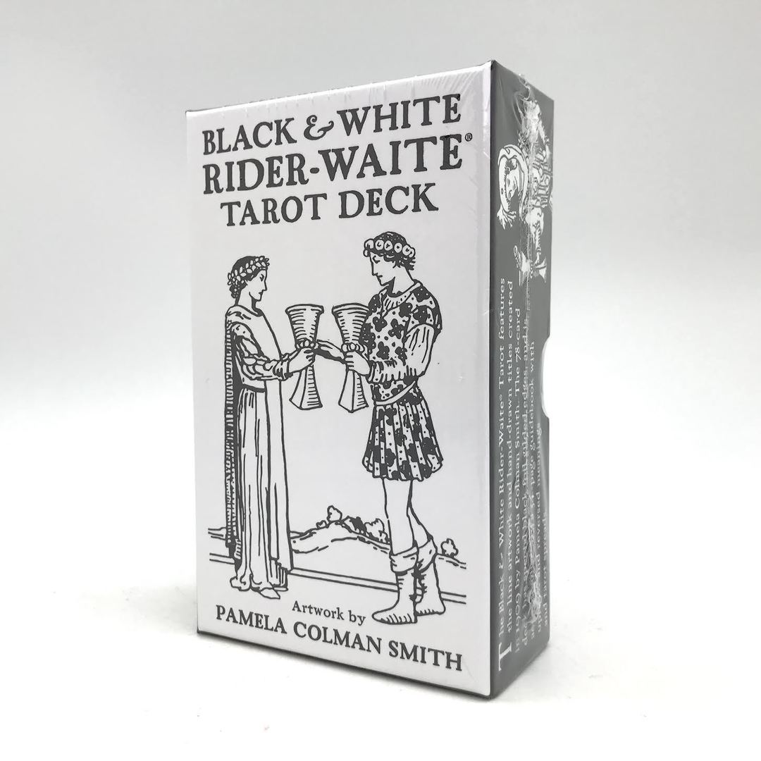 Black & White Rider-Waite Tarot Deck by U.S. Games