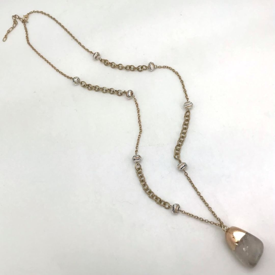 Sunrise USA Resin Bead and Tumble Long Necklace
